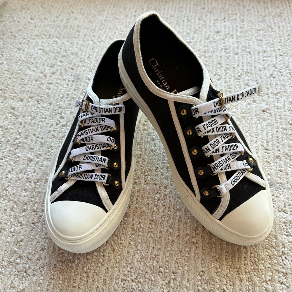 Walk ‘N’ Dior Sneaker Black 37.5